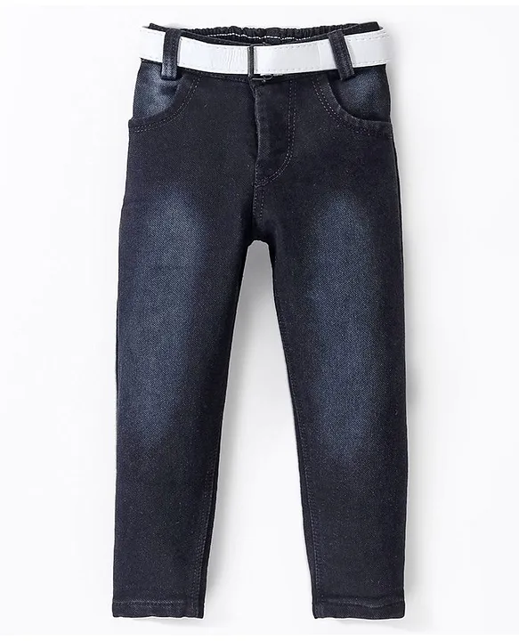 Magda Pant In Cotton Denim Stretch-thephaco.com.vn