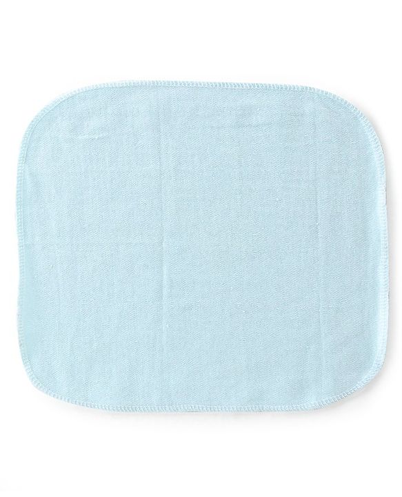 Babyhug Terry Knit Hand and Face Towel Solid Colour Pack of 6 L 25.5 X B 25.5 cm - Multicolour