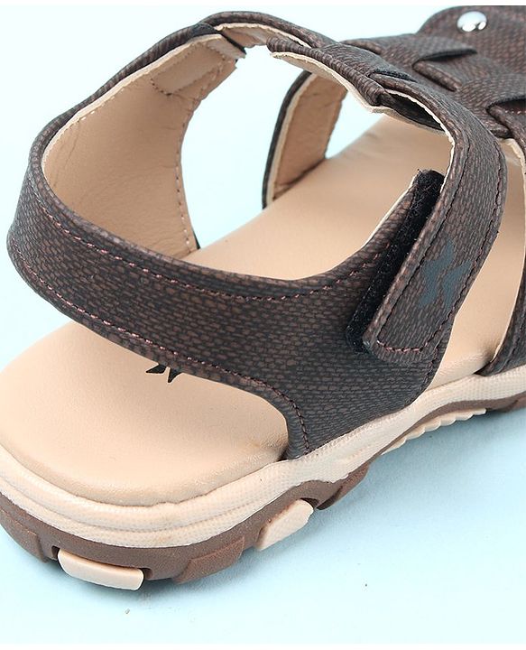 Cute Walk by Babyhug Sandals - Brown
