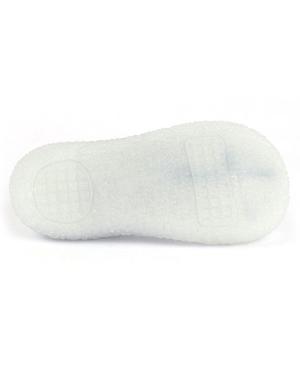 Cute Walk by Babyhug Slip On Sock Shoes Teddy Design- Blue
