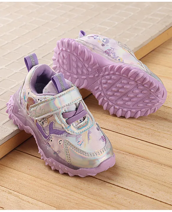 Amazon.com: Children All Season Sports for Boys and Girls Thick Soles Non  Slip Lace Up Hook Loop Mesh Breathable Infant Shoes (Purple, 9.5-10 Years  Big Kids) : Sports & Outdoors