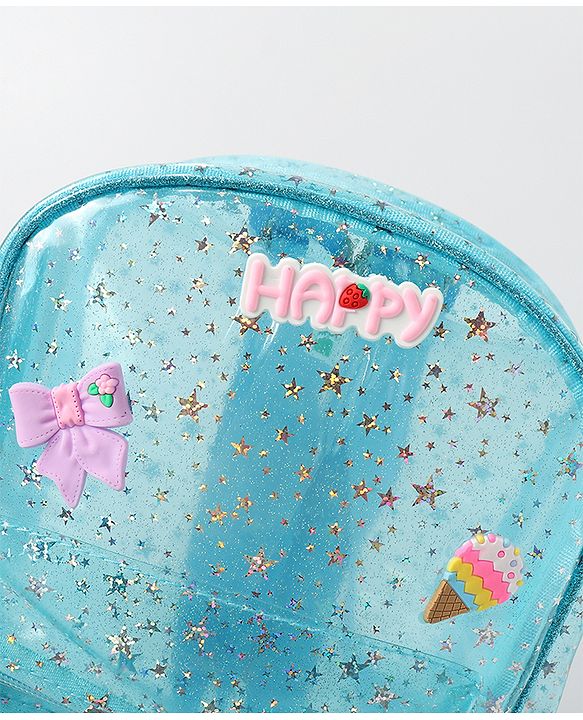 Babyhug Unicorn Fashion Backpack  Free Size - Blue