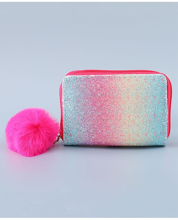 Pine Kids Wallet with Shimmer - Multicolor