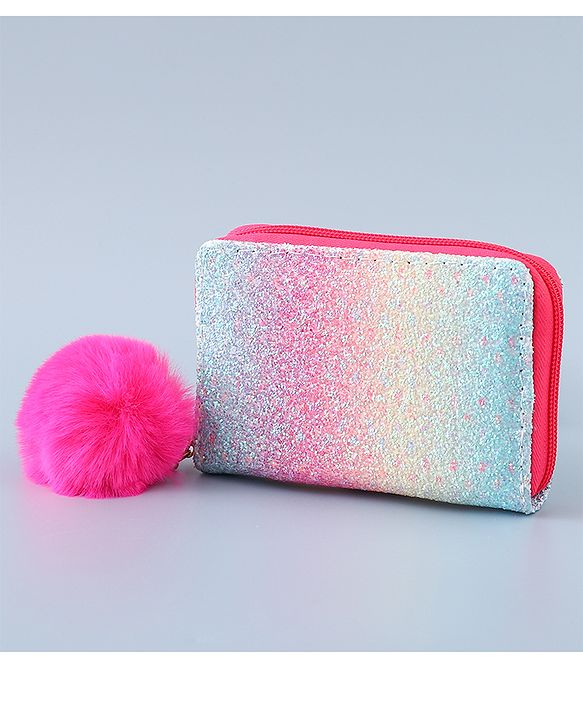 Pine Kids Wallet with Shimmer - Multicolor