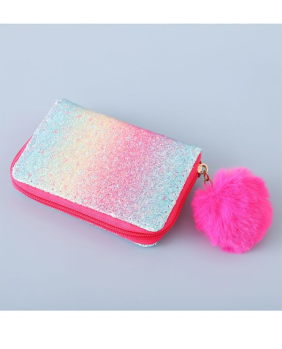 Pine Kids Wallet with Shimmer - Multicolor