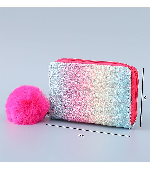 Pine Kids Wallet with Shimmer - Multicolor