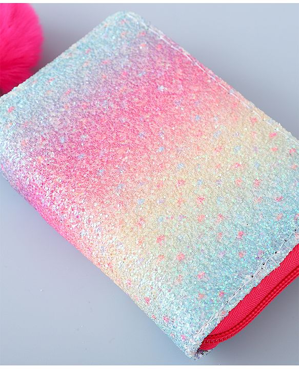 Pine Kids Wallet with Shimmer - Multicolor