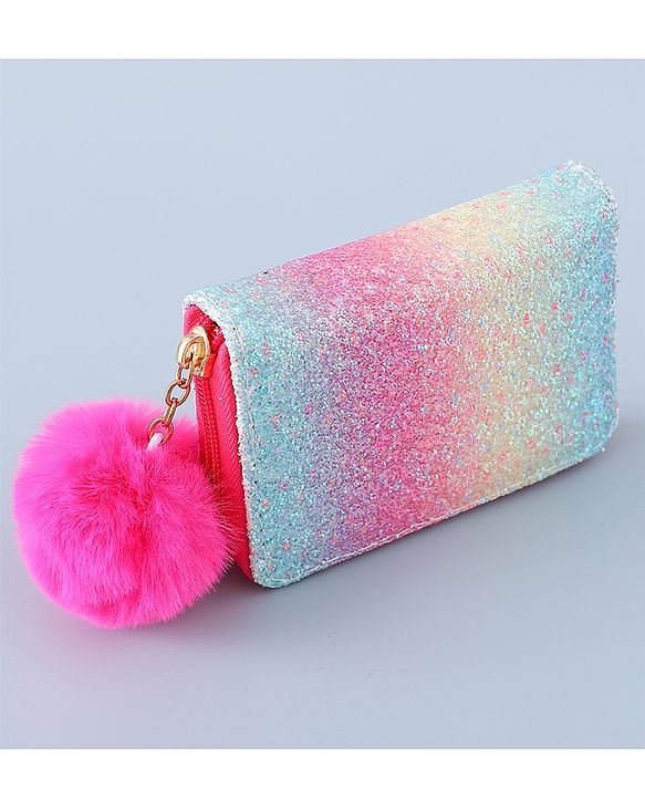 Pine Kids Wallet with Shimmer - Multicolor