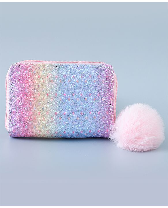 Pine Kids Wallet with Shimmer - Multicolour