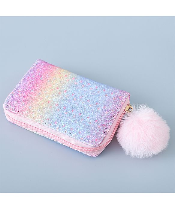 Pine Kids Wallet with Shimmer - Multicolour