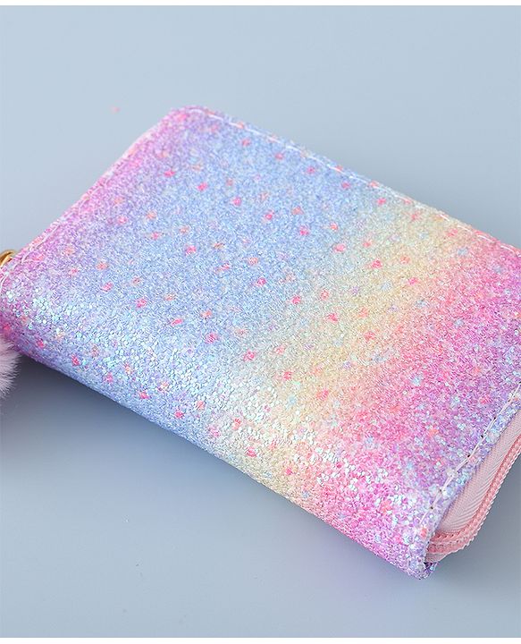 Pine Kids Wallet with Shimmer - Multicolour