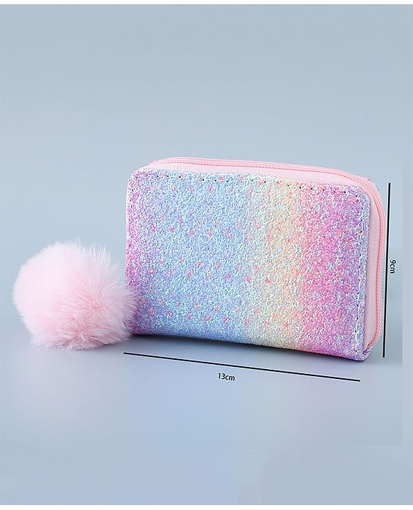 Pine Kids Wallet with Shimmer - Multicolour