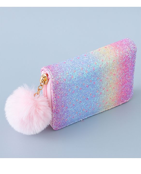 Pine Kids Wallet with Shimmer - Multicolour