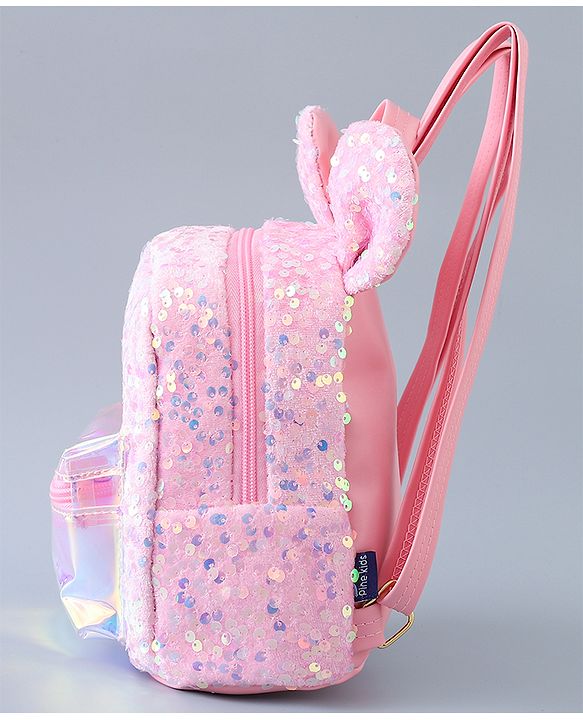 Pine Kids Bunny Shape Fashion Backpack - Pink