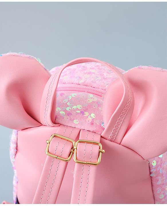 Pine Kids Bunny Shape Fashion Backpack - Pink