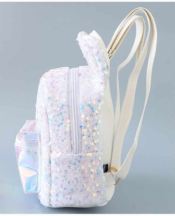Pine Kids Bunny Shape Fashion Backpack - Sliver