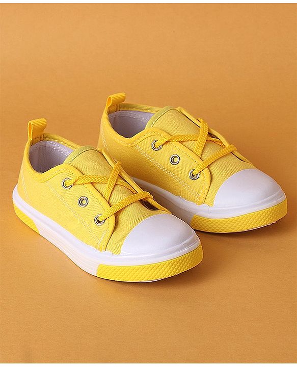 Cute Walk by Babyhug Casual Shoes - Yellow