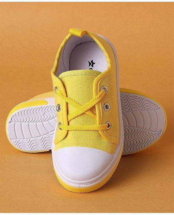 Cute Walk by Babyhug Casual Shoes - Yellow