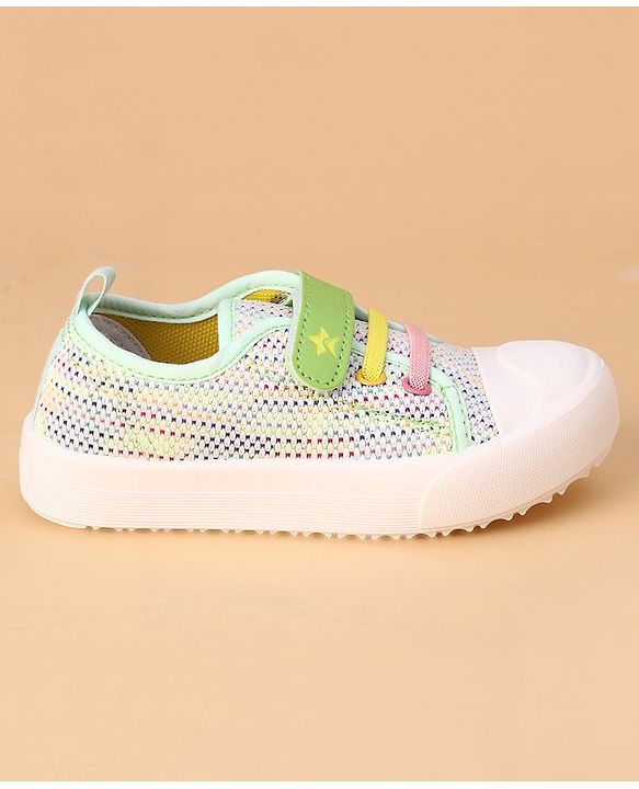 Cute Walk by Babyhug Casual Shoes Velcro Closure - Green - EU 26 Green