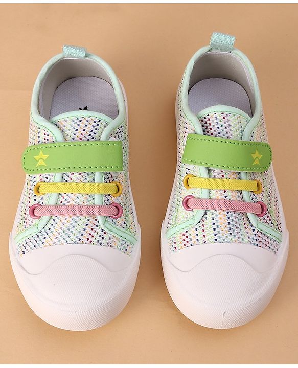 Cute Walk by Babyhug Casual Shoes Velcro Closure - Green - EU 26 Green