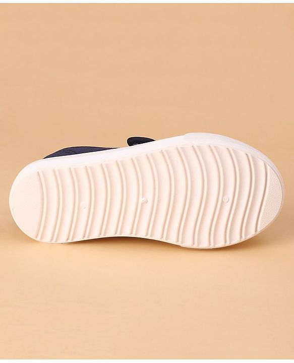 Cute Walk by Babyhug Velcro Closure Casual Shoes - Navy Blue