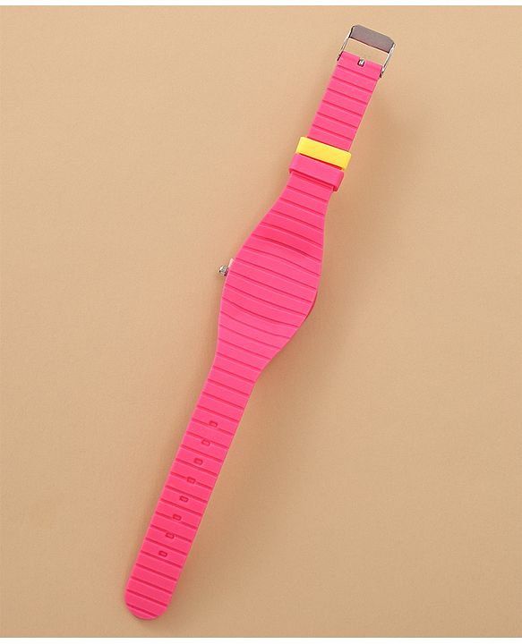 Babyhug Free Size Analog Watch - Yellow