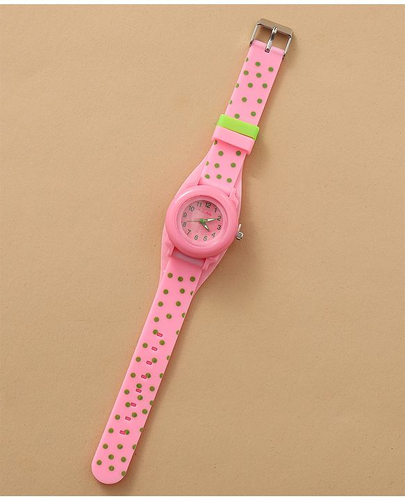 Babyhug Free Size Analog Watch - Yellow