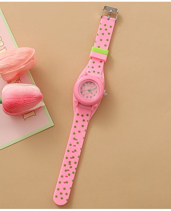 Babyhug Free Size Analog Watch - Yellow
