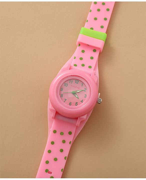 Babyhug Free Size Analog Watch - Yellow