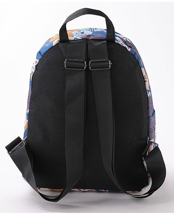 Pine Kids Fashion Backpacks Cat Print - Multicolor