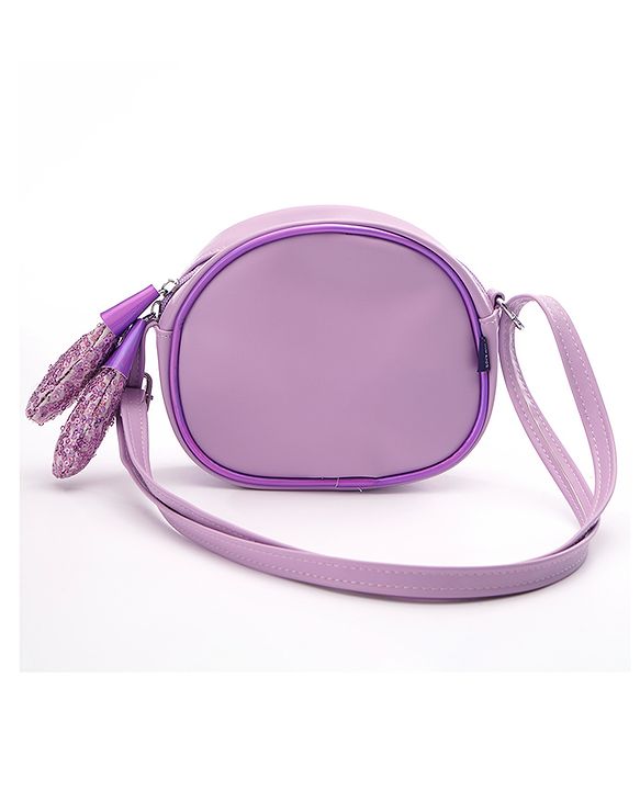 Pine Kids Sling Bag with Bow Applique - Pink