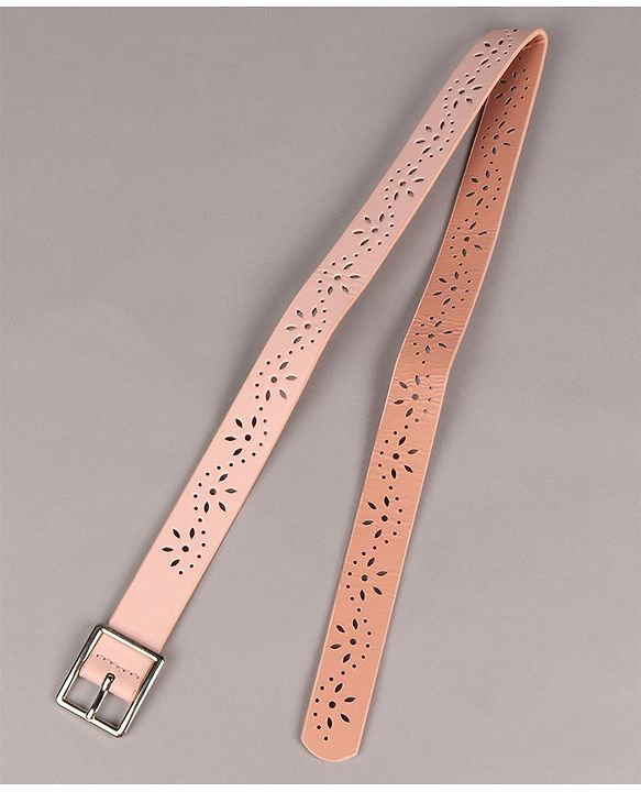 Babyhug Free Size Belt with Square Buckle - Pink