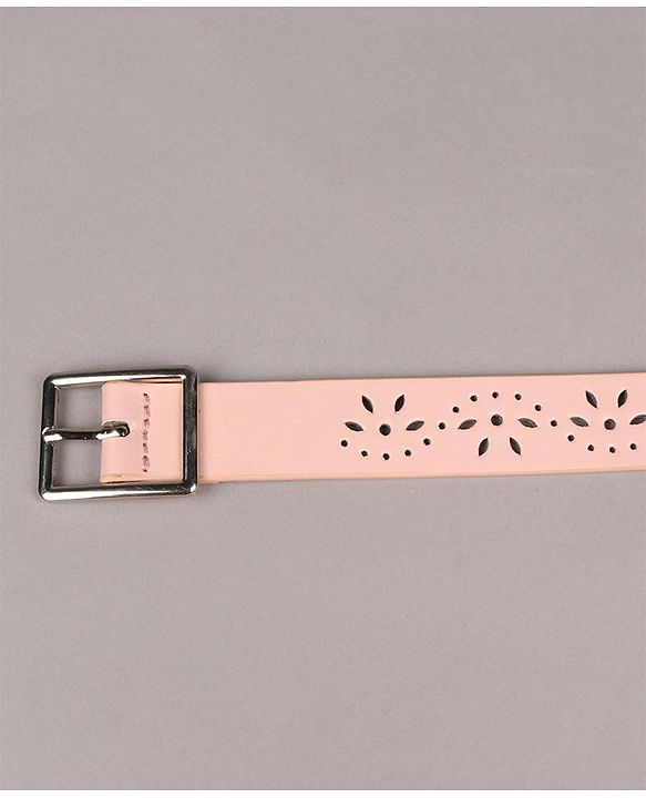 Babyhug Free Size Belt with Square Buckle - Pink