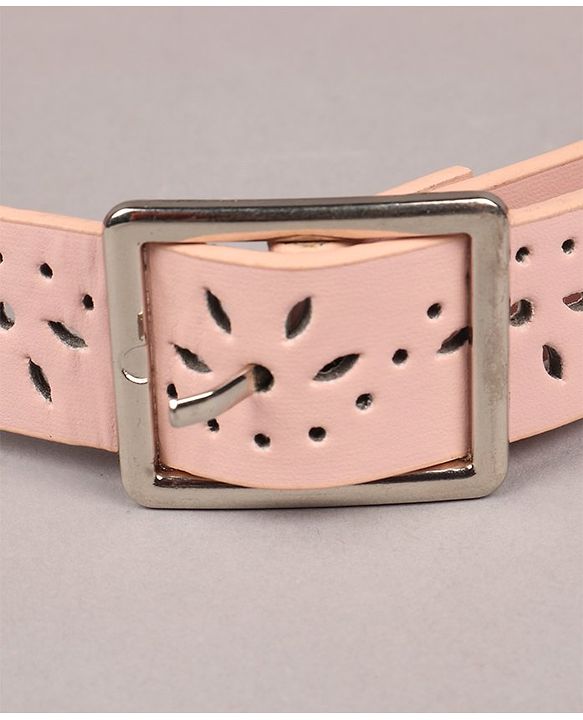 Babyhug Free Size Belt with Square Buckle - Pink