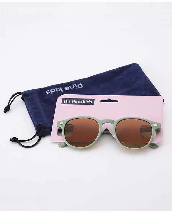 Pine Kids Sunglasses Free Size - Green