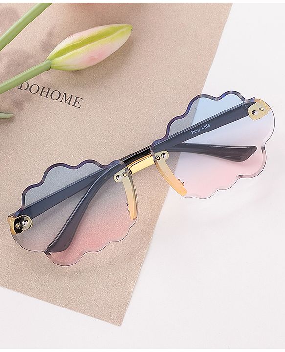 Pine Kids Cloud Shape Sunglasses -Blue & Pink