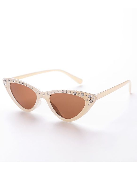 Pine Kids Geometric Sunglasses -Beige