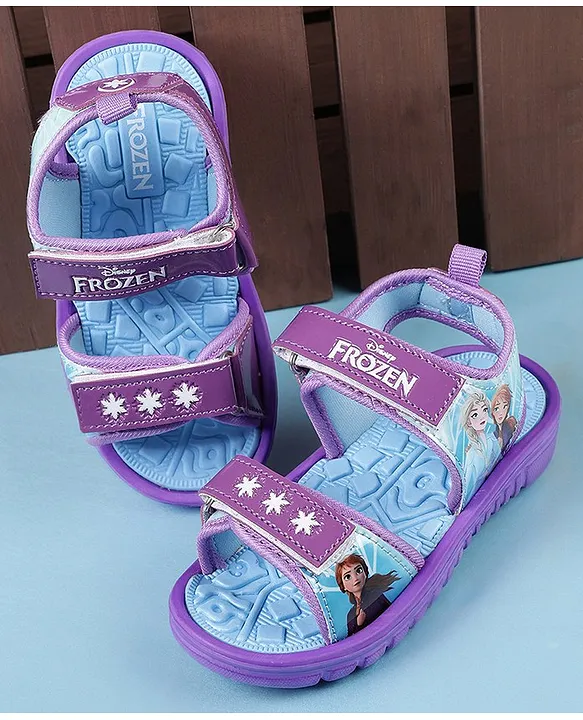 Elsa and best sale anna flip flops