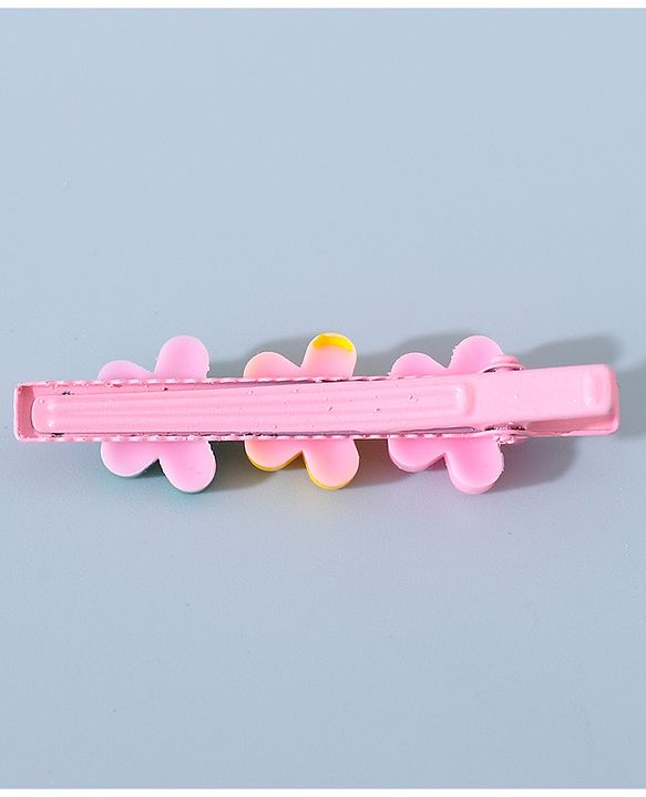 Babyhug Hair Pins And Clips Combo Pack of 14  -  Pink
