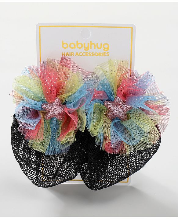 Babyhug Free Size Scrunchies Pack of 2 - Multicolor