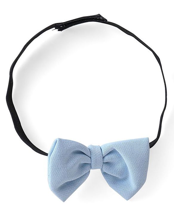 Babyhug Knit Full Sleeves Solid Color Party Suit with Stretch Waistcoat & Cap - White & Sky Blue
