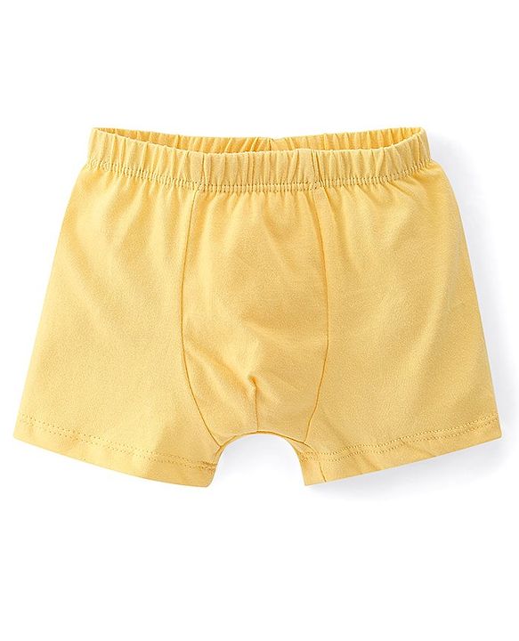 Babyhug 100% Cotton Bear Printed Trunks Pack of 5 - Multicolour
