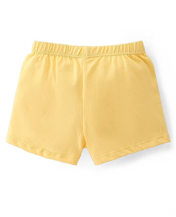 Babyhug 100% Cotton Bear Printed Trunks Pack of 5 - Multicolour