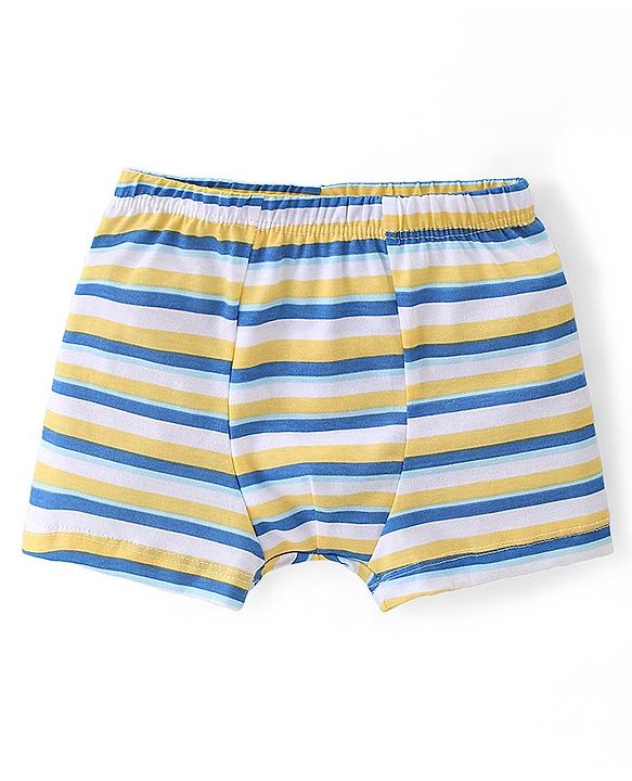 Babyhug 100% Cotton Bear Printed Trunks Pack of 5 - Multicolour