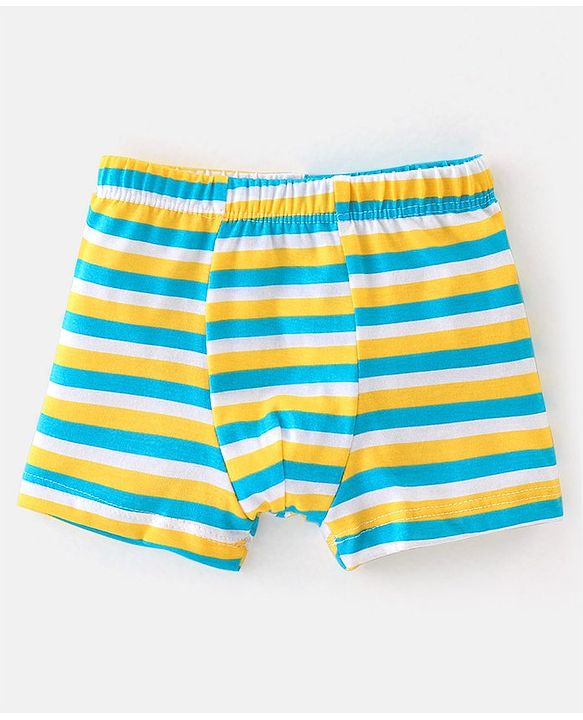 Babyhug 100% Cotton Briefs Bunny Print Pack of 3 - Multicolour