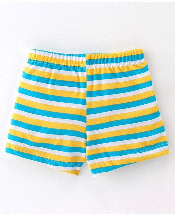 Babyhug 100% Cotton Briefs Bunny Print Pack of 3 - Multicolour