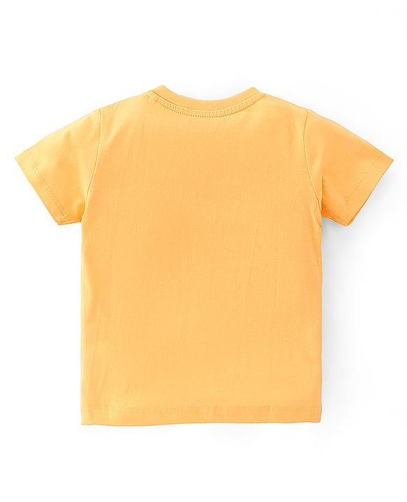 Babyhug Cotton Half Sleeves T-Shirts With Cars Graphics Pack of 3 - Multicolor