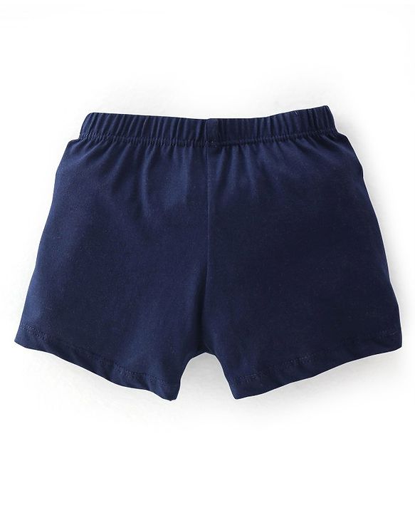Babyhug 100% Cotton Briefs Striped & Football Printed Pack of 3 - Blue