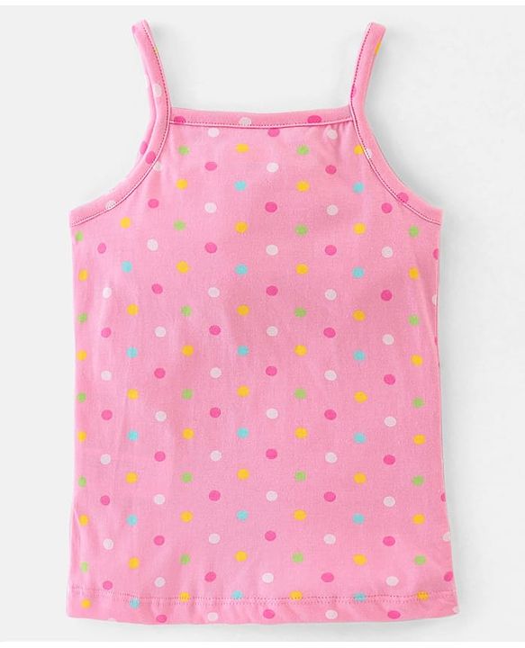 Babyhug 100% Cotton Sleeveless Slip Beach Print Pack of 3 - Multicolour