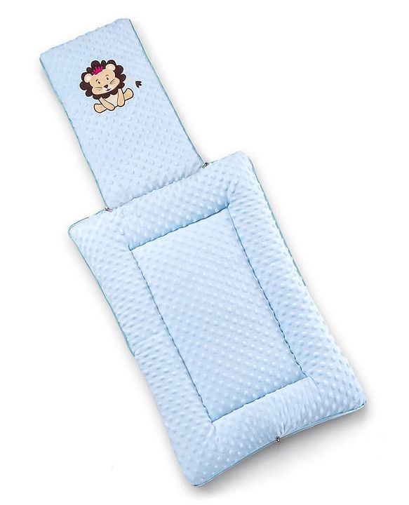 Babyhug Bubble Giraffe Embroidered 3 in 1 Baby Carry Nest Cum Sleeping Bag - Off White